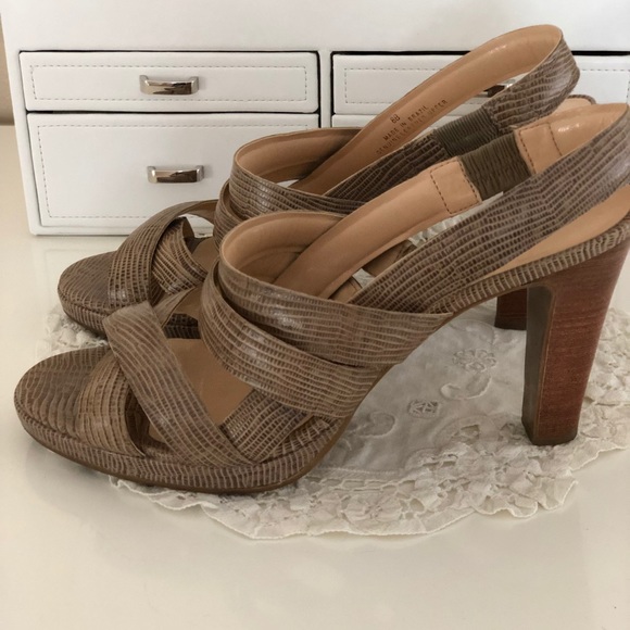 Talbots Sling Back Heels - Picture 2 of 5